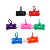 Bone Shaped Pet Garbage Bag Dispenser for Dogs Carrying Cleaning Supplies When Going Out