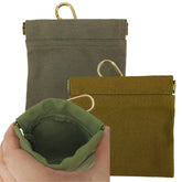 Walking Dog Snack Pocket with Carabiner Hands Free Pet Treat Bag Waist Pack Storage Pouch Dog Puppy Training Bag Food Reward