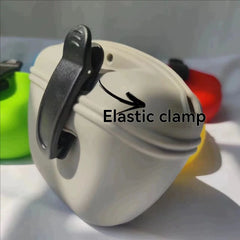 Silicone Pet Dog Training Waist Bag Portable Food Reward Storage Bag Puppy Treat Pouch with Magnetic Clip Pet Outing Supplies