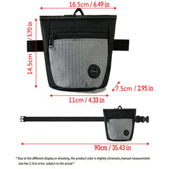 Magnetic opening Dogs Training Pack Pouch Food Bag Pocket  Snack Reward Waist Bag  Outdoor Feeder Puppy Portable Dog Training Ba