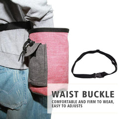 Portable Feeding Outdoor Pet Dog Treat Pouch Portable Dog Training Bags Pet Snack Food Bag Snack Reward Waist Bag