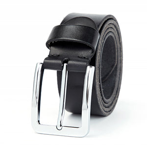cowhide men's belt hard solid metal buckle soft original cowhide belt for men 3.8cm leather jeans belt