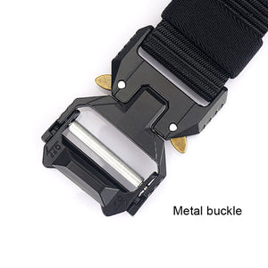 Army Tactical Belt For Men Anti-Rust Alloy Buckle 1200D Strong Real Nylon Outdoor Sports Hiking Belt MN4009