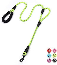 Cargar imagen en el visor de la galería, Traffic Padded Two Handle,Heavy Duty,Reflective Double Handles Lead for Control Safety Training,Leashes for Large Dogs or Medium Dogs