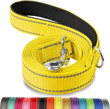 画像をギャラリービューアに読み込む, Dog Leash Heavy Duty for Large Dogs That Pull, Double Handle for Traffic Control, Double-Sided Reflective Leashes for Large Medium Dogs Night Safety