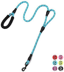 Traffic Padded Two Handle,Heavy Duty,Reflective Double Handles Lead for Control Safety Training,Leashes for Large Dogs or Medium Dogs