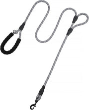 Cargar imagen en el visor de la galería, Traffic Padded Two Handle,Heavy Duty,Reflective Double Handles Lead for Control Safety Training,Leashes for Large Dogs or Medium Dogs