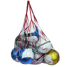 Carregar imagem no visualizador da galeria, Balls Carry Net Bag Outdoor Sporting Soccer Net Portable Sports Equipment Basketball Volleyball Ball Net Bag