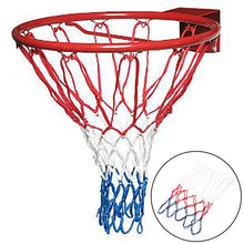 Carregar imagem no visualizador da galeria, Outdoor Sports Basketball Net Standard Nylon Thread Basketball Hoop Mesh Net Backboard Rim Ball Pum 12 Loops