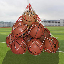 Carregar imagem no visualizador da galeria, Balls Carry Net Bag Outdoor Sporting Soccer Pouch Portable Sports Equipment Basketball Volleyball Ball Net Bag Storage Supplies