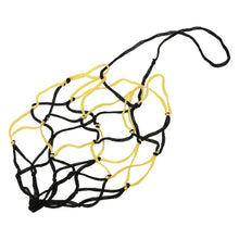 Carregar imagem no visualizador da galeria, Ball Bag Mesh Net Basketball Carrier Outdoor Volleyball Storage Holder Drawstring Shopping Bag