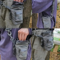 Portable Outdoor Poo Bags Pet Training Waist Bag Dog Training Bags Pet Snack Food Container Puppy Snack Waist Bag Pets Supplies