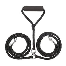 画像をギャラリービューアに読み込む, Pet Double Leash 360 Degree Rotation Knotless Pet Walking Leash With Double End Dog Walking Leash Nylon Free Safe Traction Ropes