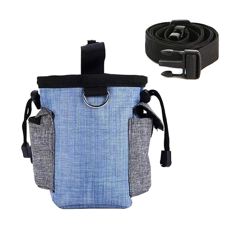 Portable Dog Bag Waist Belt Pet Items Dog Sac Accessories Outdoor Walking Training Treat Mascotas Snack Food Poop Trash Pouch
