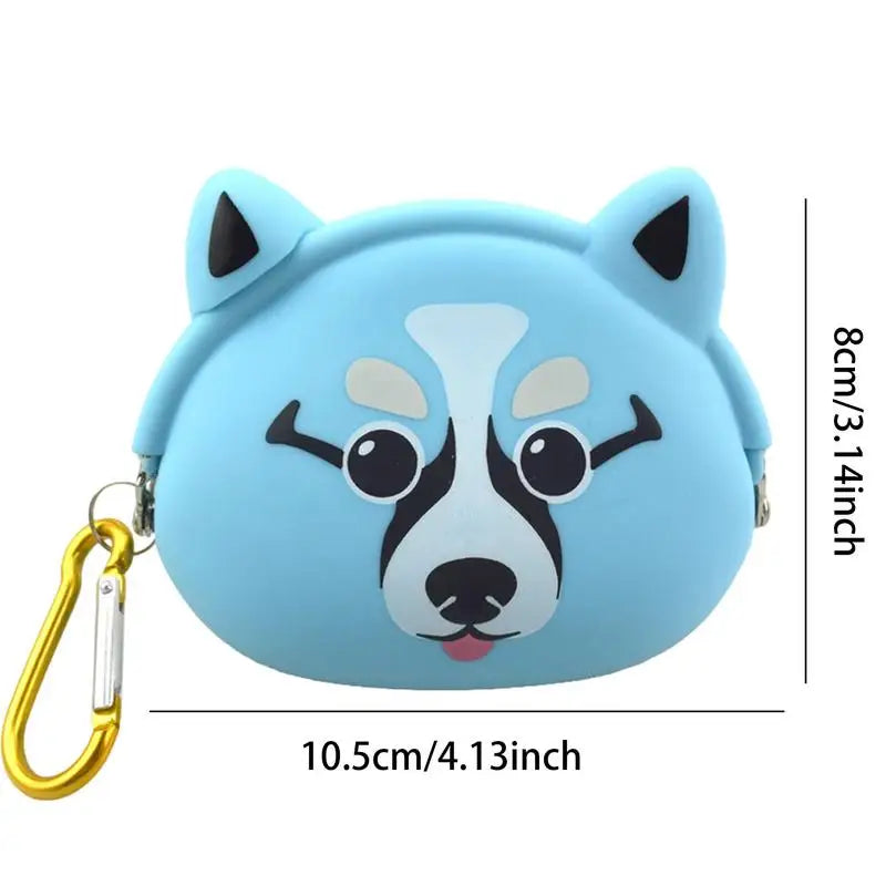 Silicone Dog Treat Pouch Treat Training Pouch For Pets Portable Pet Training Container Pet Poop Bag Dispenser Treat Storage Bag