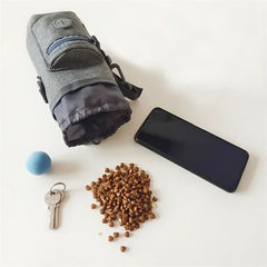 Portable Outdoor Poo Bags Pet Training Waist Bag Dog Training Bags Pet Snack Food Container Puppy Snack Waist Bag Pets Supplies