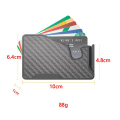 Magnetic Wallet with RFID Blocking, for MagSafe Wallet with Card Holder, Heavy Duty Magnetic Phone Wallet