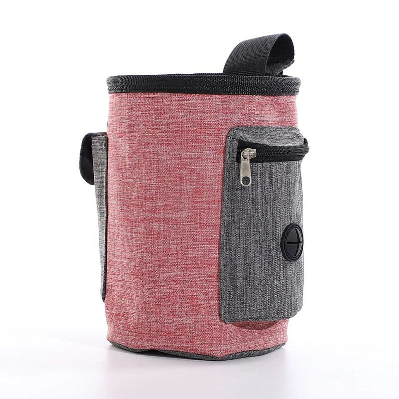Portable Feeding Outdoor Pet Dog Treat Pouch Portable Dog Training Bags Pet Snack Food Bag Snack Reward Waist Bag