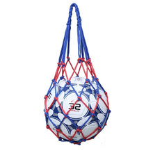 Carregar imagem no visualizador da galeria, Basketball Football Net Bag Nylon Bold Storage Bag Single Ball Carry Equipment Outdoor Sports Soccer Basketball Volleyball Bag