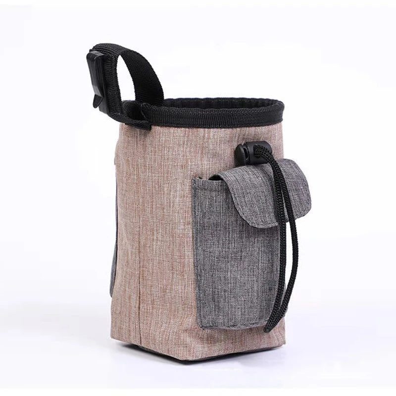 Portable Feeding Outdoor Pet Dog Treat Pouch Portable Dog Training Bags Pet Snack Food Bag Snack Reward Waist Bag