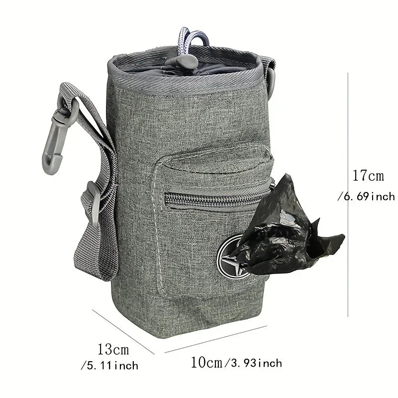 Portable Outdoor Poo Bags Pet Training Waist Bag Dog Training Bags Pet Snack Food Container Puppy Snack Waist Bag Pets Supplies