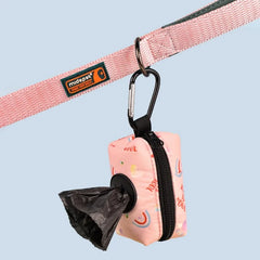 Rainbow Print Fashion Design Dog Poo Bag Holder for Dog Leash Attachment (Without Poo Bag and Leash)