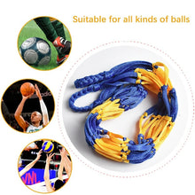 Afbeelding in Gallery-weergave laden, 1PC Football Net Bag Nylon Bold Storage Bag Single Ball Carry Portable Equipment Outdoor Sports Soccer Basketball Volleyball Bag