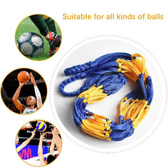 1PC Football Net Bag Nylon Bold Storage Bag Single Ball Carry Portable Equipment Outdoor Sports Soccer Basketball Volleyball Bag