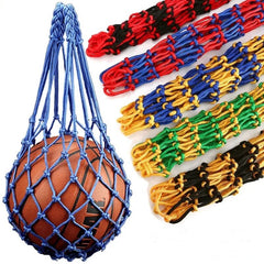 1PC Football Net Bag Nylon Bold Storage Bag Single Ball Carry Portable Equipment Outdoor Sports Soccer Basketball Volleyball Bag