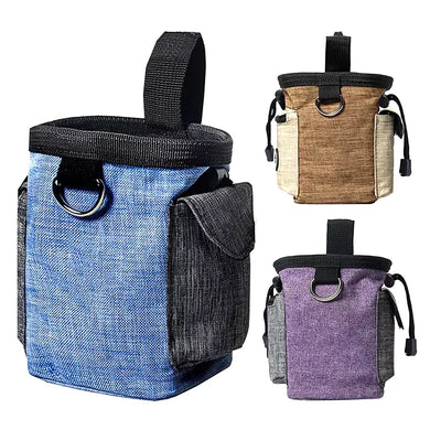 Portable Dog Bag Waist Belt Pet Items Dog Sac Accessories Outdoor Walking Training Treat Mascotas Snack Food Poop Trash Pouch