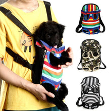 画像をギャラリービューアに読み込む, Small Dog Carrier Backpack Legs Out Pet Puppy Carrier Backpack Hands-Free Cat Travel Bag for Walking Hiking Bike and Motorcycle
