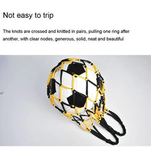 Carregar imagem no visualizador da galeria, 1PC Basketball Net Bag Nylon Bold Storage Bag Single Ball Carry Portable Equipment Outdoor Sports Soccer Football Volleyball Bag