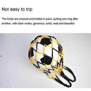 1PC Basketball Net Bag Nylon Bold Storage Bag Single Ball Carry Portable Equipment Outdoor Sports Soccer Football Volleyball Bag