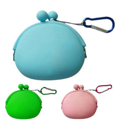 Silicone Dog Treat Pouch Dog Food Training Container Dog Treat Holder Puppy Treat Snack Bag with Clip Silicone Bait Bag Waist