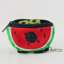 Load image into Gallery viewer, DKing outside cartoon cute watermelon watse bag dog poop bag for dogs