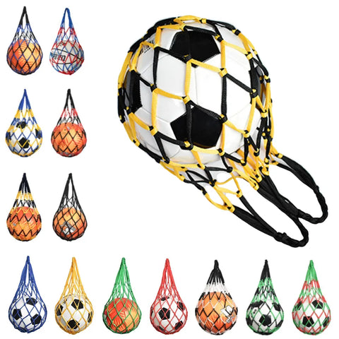 Pro Basketball Nylon Net Bag Multi-use Sport Ball Portable Mesh Storage Network Bags for Volleyball Football Soccer