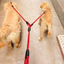 画像をギャラリービューアに読み込む, Pet Double Leash 360 Degree Rotation Knotless Pet Walking Leash With Double End Dog Walking Leash Nylon Free Safe Traction Ropes