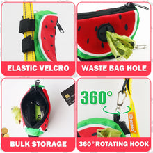 Load image into Gallery viewer, DKing outside cartoon cute watermelon watse bag dog poop bag for dogs