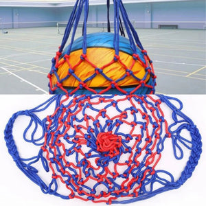 Football Net Bag Basketball Storage Bag Net Pocket Single Ball Carry Bag Outdoor Soccer Mesh Pocket Basketball Volleyball Bag