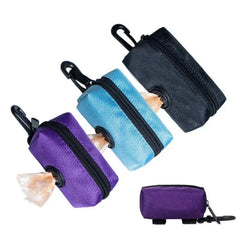 Functional Pet Puppy Cat Pick Up Poop Bag Dispenser Portable Dog Poop Waste Bag Holder Outdoor Pets Supplies Garbage Bags