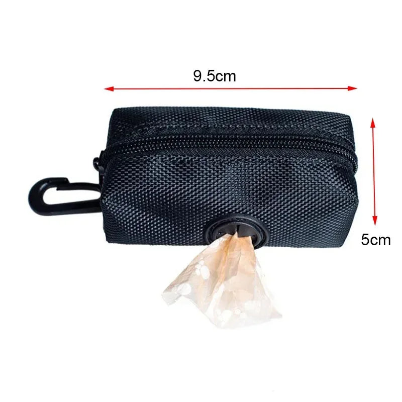 Functional Pet Puppy Cat Pick Up Poop Bag Dispenser Portable Dog Poop Waste Bag Holder Outdoor Pets Supplies Garbage Bags
