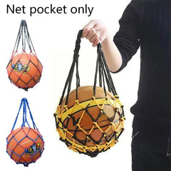 1PC Football Net Bag Nylon Bold Storage Bag Single Soccer Ball Outdoor Portable Carry Basketball Equipment Sports Volleybal B1F9