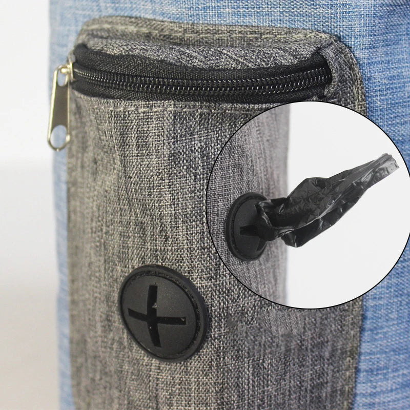 Portable Feeding Outdoor Pet Dog Treat Pouch Portable Dog Training Bags Pet Snack Food Bag Snack Reward Waist Bag