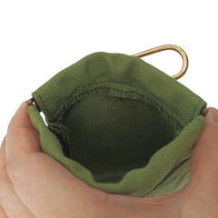 Walking Dog Snack Pocket with Carabiner Hands Free Pet Treat Bag Waist Pack Storage Pouch Dog Puppy Training Bag Food Reward