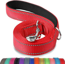 画像をギャラリービューアに読み込む, Dog Leash Heavy Duty for Large Dogs That Pull, Double Handle for Traffic Control, Double-Sided Reflective Leashes for Large Medium Dogs Night Safety