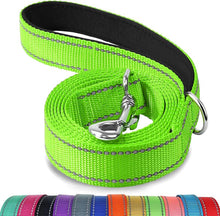 画像をギャラリービューアに読み込む, Dog Leash Heavy Duty for Large Dogs That Pull, Double Handle for Traffic Control, Double-Sided Reflective Leashes for Large Medium Dogs Night Safety