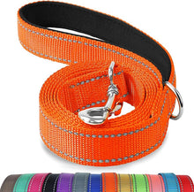 画像をギャラリービューアに読み込む, Dog Leash Heavy Duty for Large Dogs That Pull, Double Handle for Traffic Control, Double-Sided Reflective Leashes for Large Medium Dogs Night Safety
