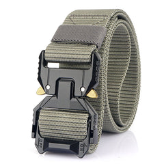 Army Tactical Belt For Men Anti-Rust Alloy Buckle 1200D Strong Real Nylon Outdoor Sports Hiking Belt MN4009