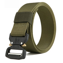 Carregar imagem no visualizador da galeria, Men&#39;s Tactical Belt Quick Release Buckle Expansion Training Belt Mountaineering Accessories Hunting SDL801