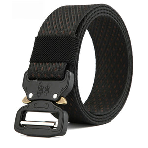 Men's Tactical Belt Quick Release Buckle Expansion Training Belt Mountaineering Accessories Hunting SDL801
